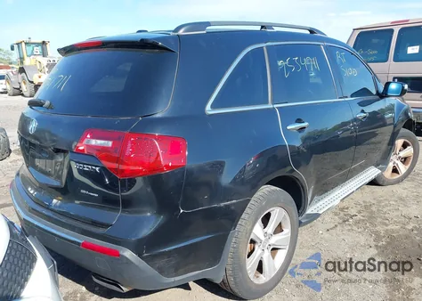 2010 Acura Mdx Technology Package from USA, damaged, VIN 2HNYD2H64AH521807